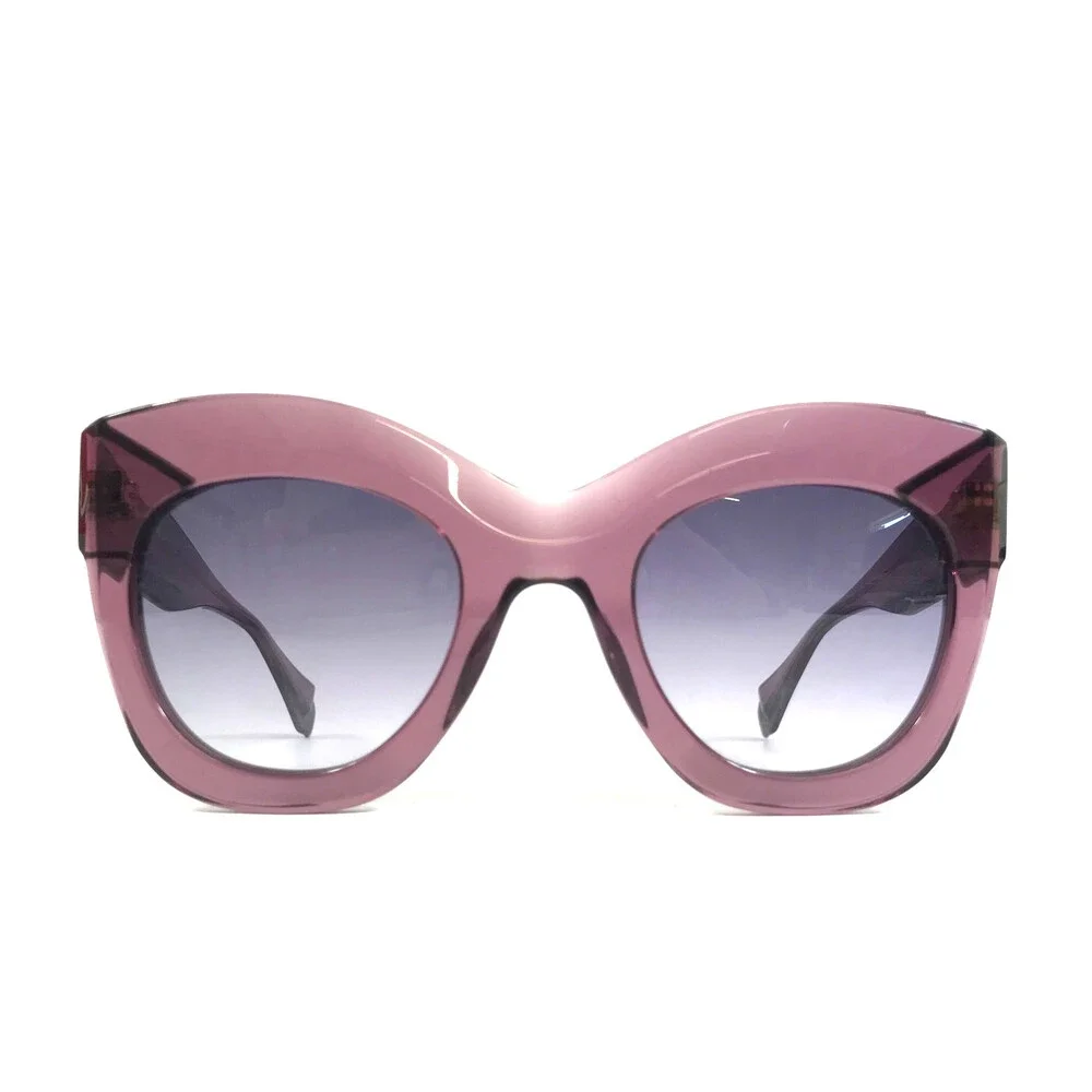 Gigi Studios Sunglasses FIONA 6705/6 Purple Oversized with Gray Gradient Lenses